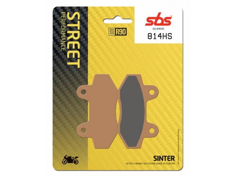 Тормозные колодки SBS Performance Brake Pads / HHP, Sinter 814HS